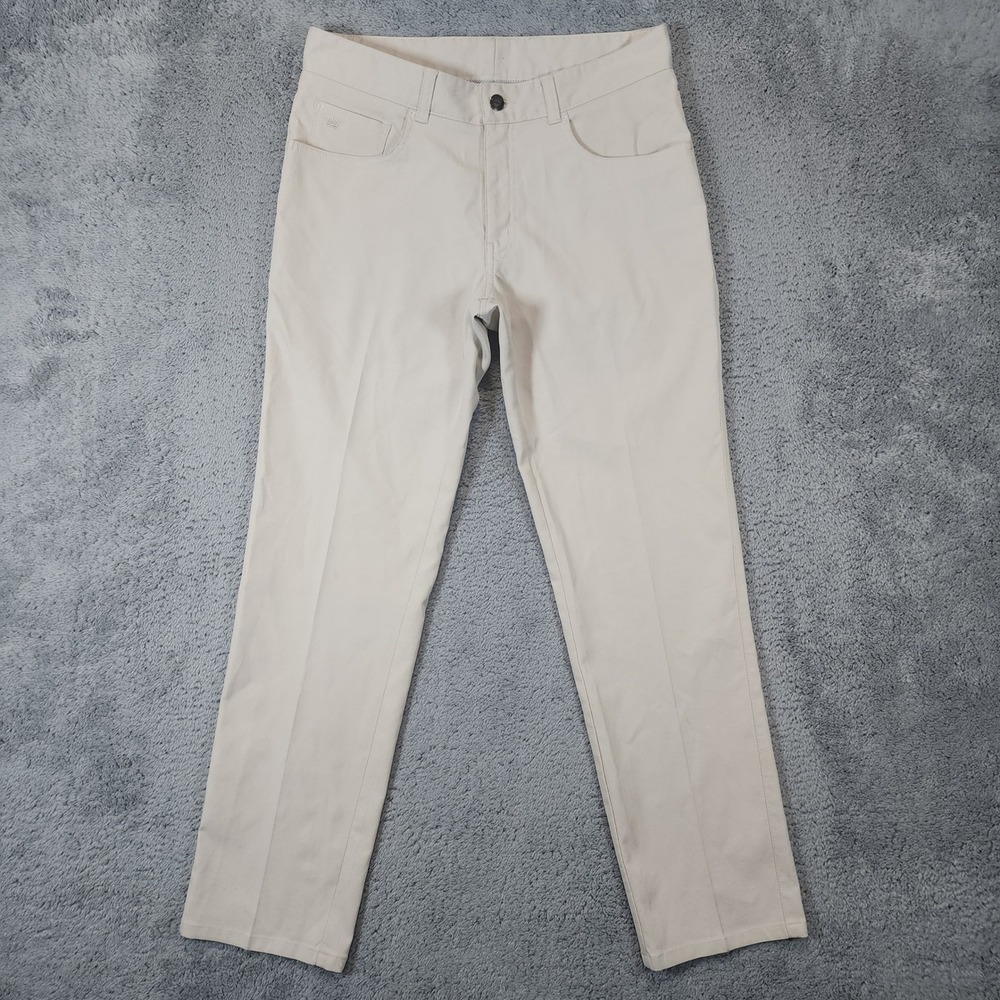 Peter Millar Performance EB66 Men Pants Beige 30x… - image 2